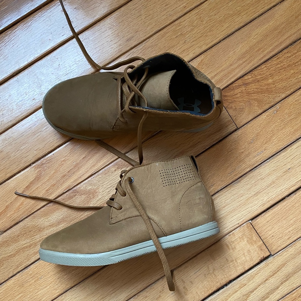 Under Armour Kids Tan Chukka Boots